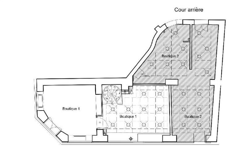 Location de local commercial de 96 m² à Paris 12 - 75012 plan - 1