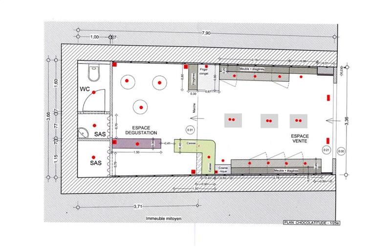 Location de local commercial de 27 m² à Paris 14 - 75014 plan - 1