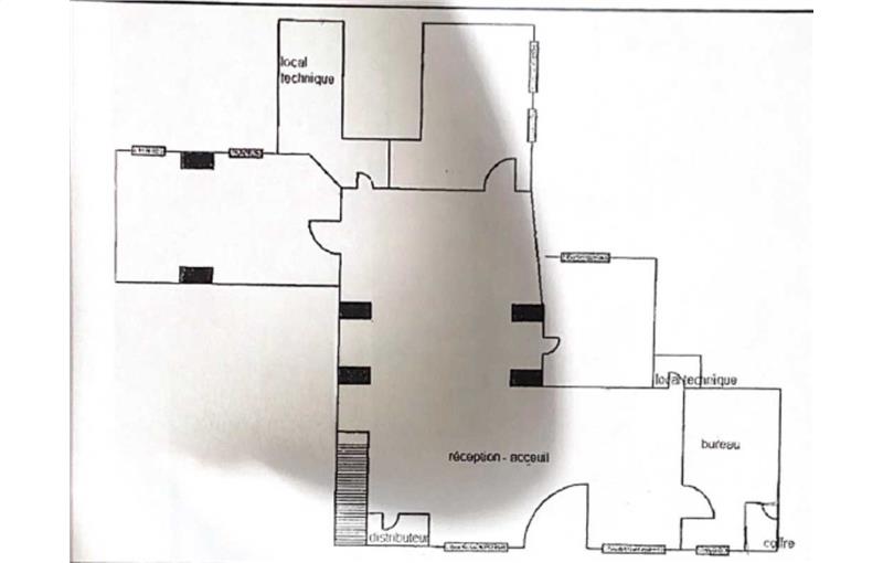 Location de local commercial de 208 m² à Paris 15 - 75015 plan - 1