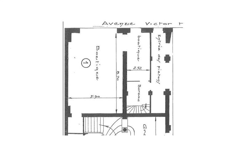 Location de local commercial de 100 m² à Paris 16 - 75016 plan - 1