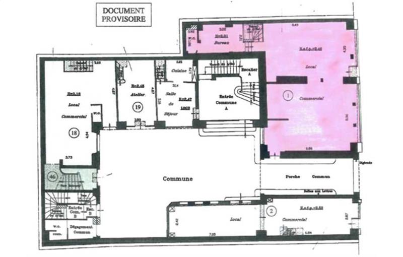 Location de local commercial de 140 m² à Paris 2 - 75002 plan - 1