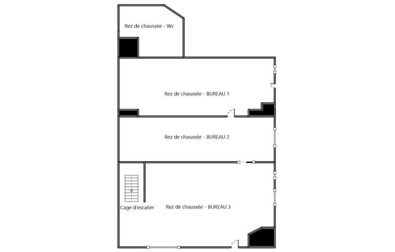 Location de local commercial de 60 m² à Paris 5 - 75005 plan - 1