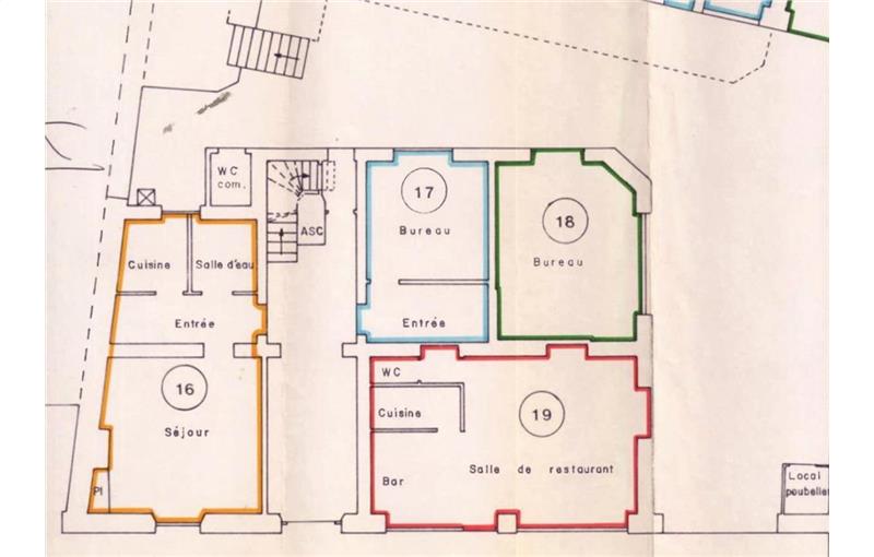 Location de local commercial de 40 m² à Paris 5 - 75005 plan - 1