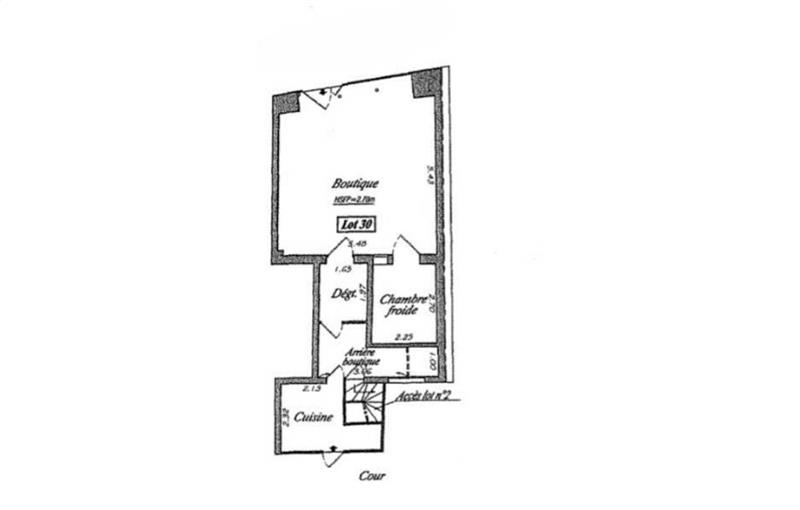 Location de local commercial de 60 m² à Paris 7 - 75007 plan - 1