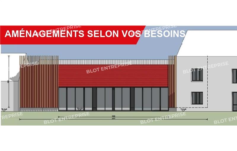 Location de local commercial de 97 m² à Pontivy - 56300 photo - 1