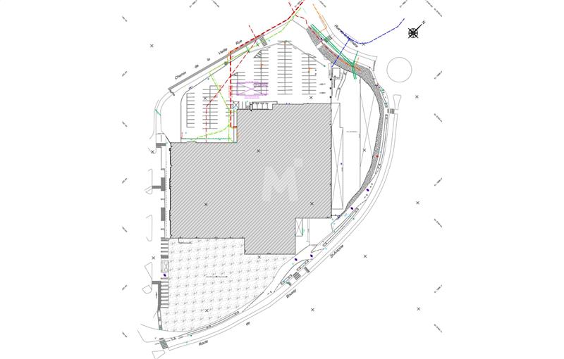 Location de local commercial de 1 613 m² à Quincy-sous-Sénart - 91480 plan - 1