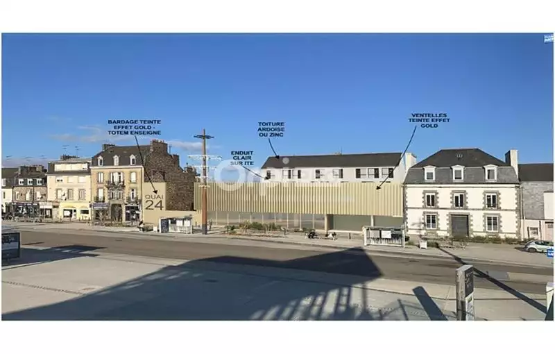 Location de local commercial de 366 m² à Saint-Brieuc - 22000