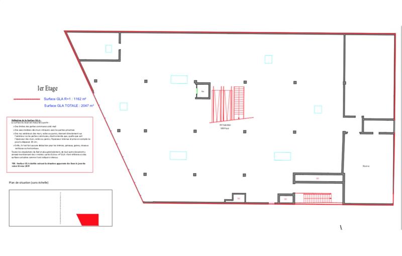 Location de local commercial de 4 077 m² à Saint-Nazaire - 44600 plan - 1