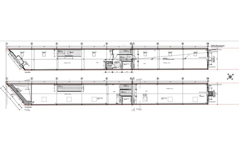 Location de local commercial de 367 m² à Saint-Ouen - 93400 plan - 1