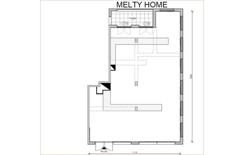 Location de local commercial de 141 m² à Toulouse - 31000 plan - 1