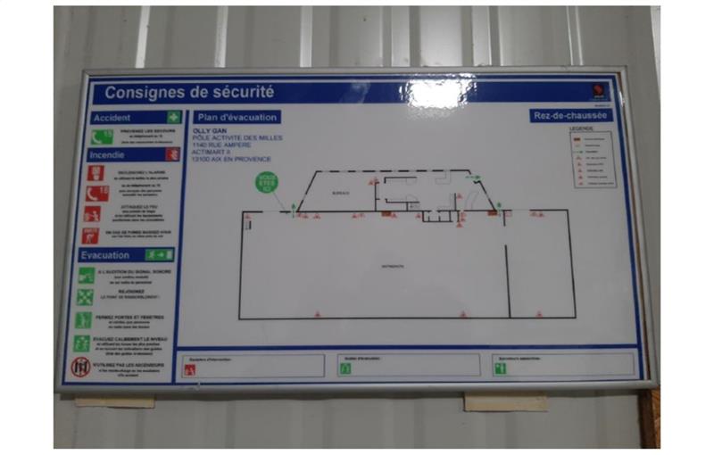 Location d'entrepôt de 1 504 m² à Aix-en-Provence - 13100 plan - 1