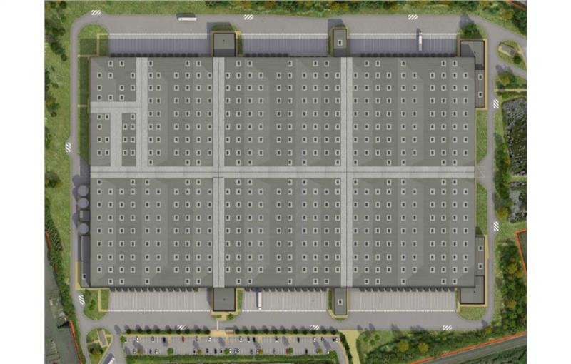 Location d'entrepôt de 77 000 m² à Amilly - 45200 plan - 1