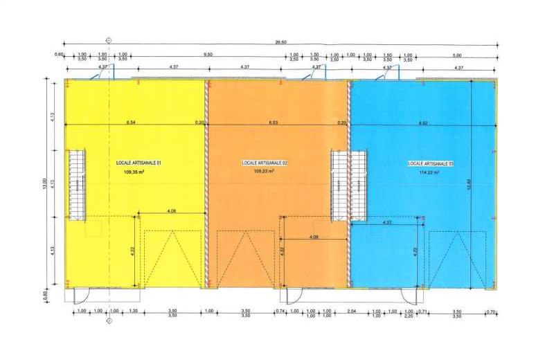 Location d'entrepôt de 391 m² à Artigues-près-Bordeaux - 33370 plan - 1