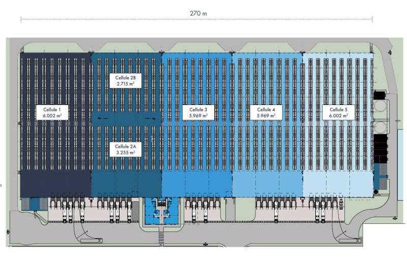 Location d'entrepôt de 31 520 m² à Atton - 54700 plan - 1