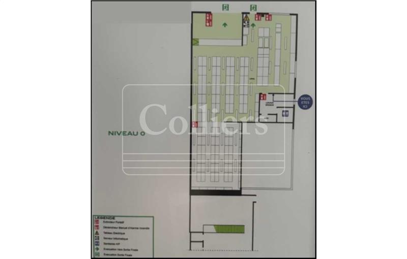 Location d'entrepôt de 429 m² à Aubagne - 13400 plan - 1