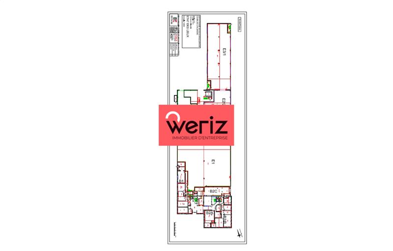 Location d'entrepôt de 2 092 m² à Aubagne - 13400 plan - 1