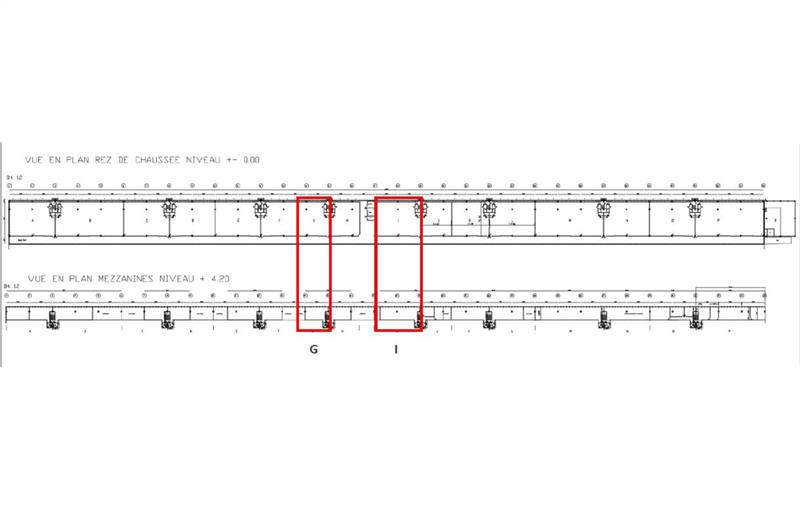 Location d'entrepôt de 3 073 m² à Aulnay-sous-Bois - 93600 plan - 1