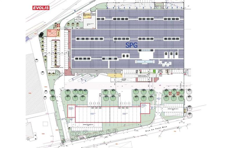 Location d'entrepôt de 2 045 m² à Avignon - 84000 plan - 1