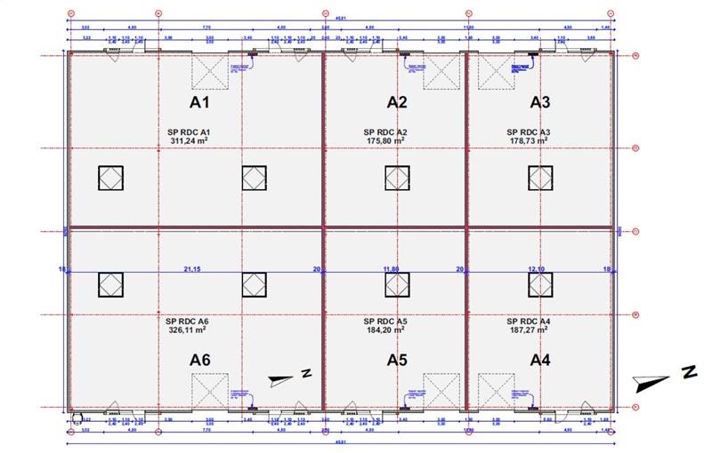 Location d'entrepôt de 11 969 m² à Avrainville - 91630 plan - 1