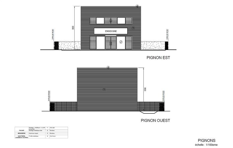 Location d'entrepôt de 400 m² à Avrainville - 91630 plan - 1