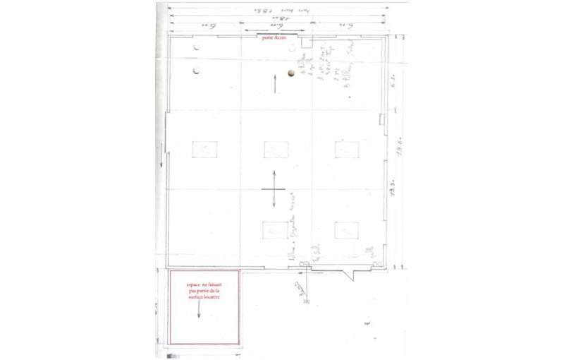 Location d'entrepôt de 352 m² à Ballainvilliers - 91160 plan - 1