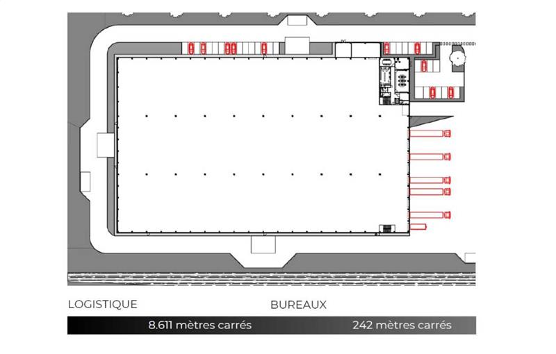 Location d'entrepôt de 29 325 m² à Bapaume - 62450 plan - 1