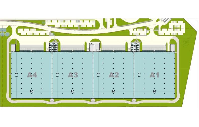 Location d'entrepôt de 65 000 m² à Belle-Église - 60540 plan - 1