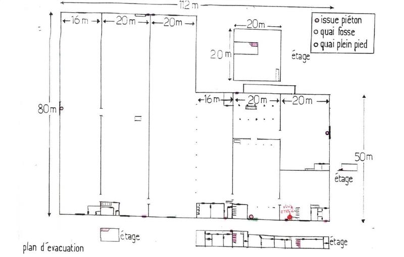 Location d'entrepôt de 7 400 m² à Béville-le-Comte - 28700 plan - 1