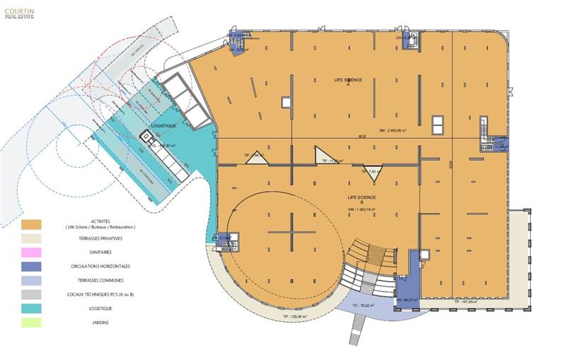 Location d'entrepôt de 4 844 m² à Biot - 06410 plan - 1