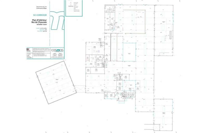 Location d'entrepôt de 7 035 m² à Blyes - 01150 plan - 1