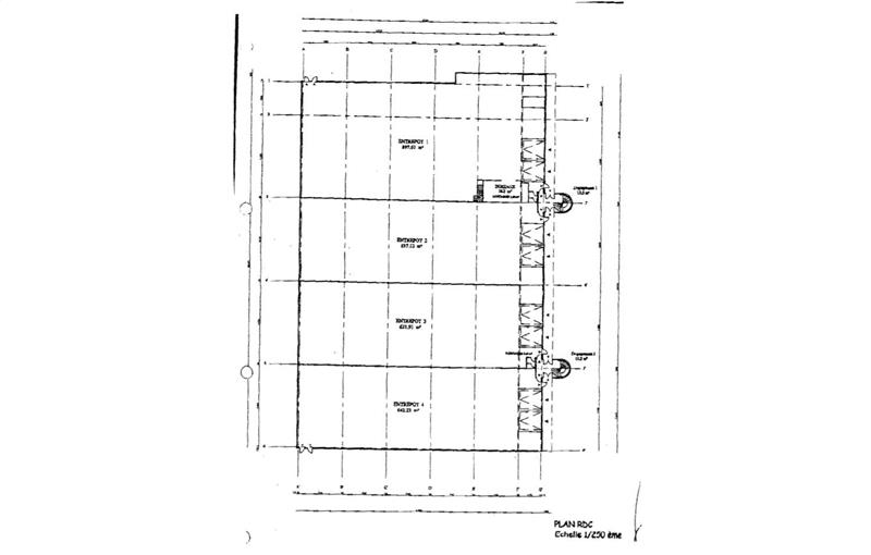 Location d'entrepôt de 1 150 m² à Bobigny - 93000 plan - 1