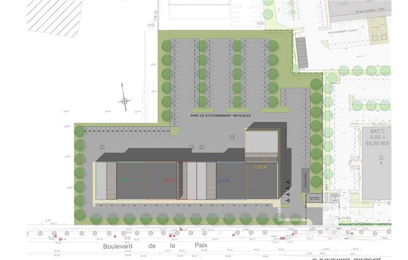 Location d'entrepôt de 3 359 m² à Boisemont - 95000 plan - 1