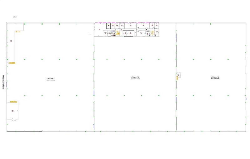 Location d'entrepôt de 6 903 m² à Boissettes - 77350 plan - 1