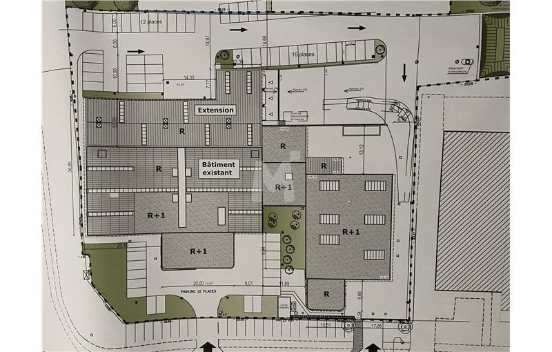 Location d'entrepôt de 3 751 m² à Bondoufle - 91070 plan - 1