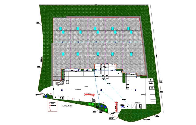 Location d'entrepôt de 5 313 m² à Bondues - 59910 plan - 1