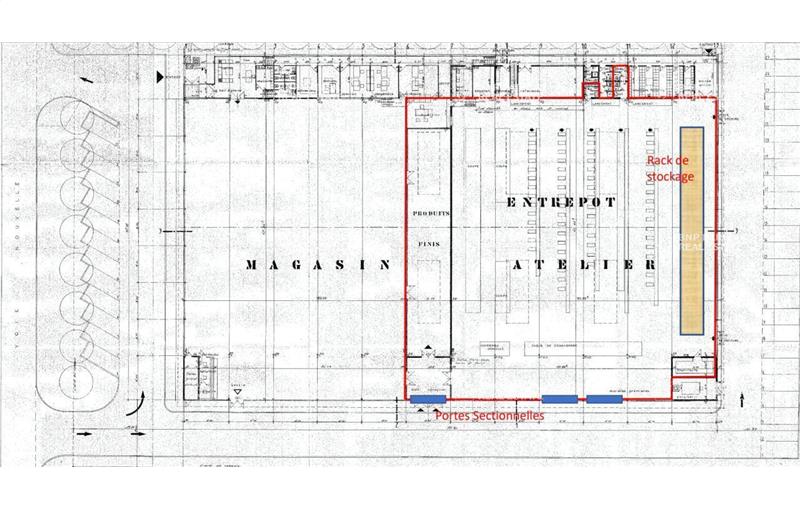 Location d'entrepôt de 1 722 m² à Bordeaux - 33000 photo - 1