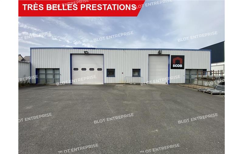 Location d'entrepôt de 500 m² à Bréal-sous-Montfort - 35310 photo - 1