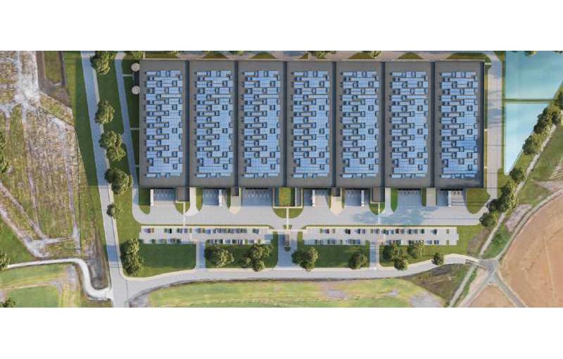 Location d'entrepôt de 43 322 m² à Bresles - 60510 plan - 1