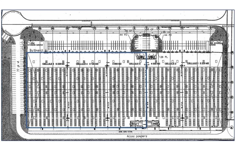 Location d'entrepôt de 10 404 m² à Brétigny-sur-Orge - 91220 plan - 1