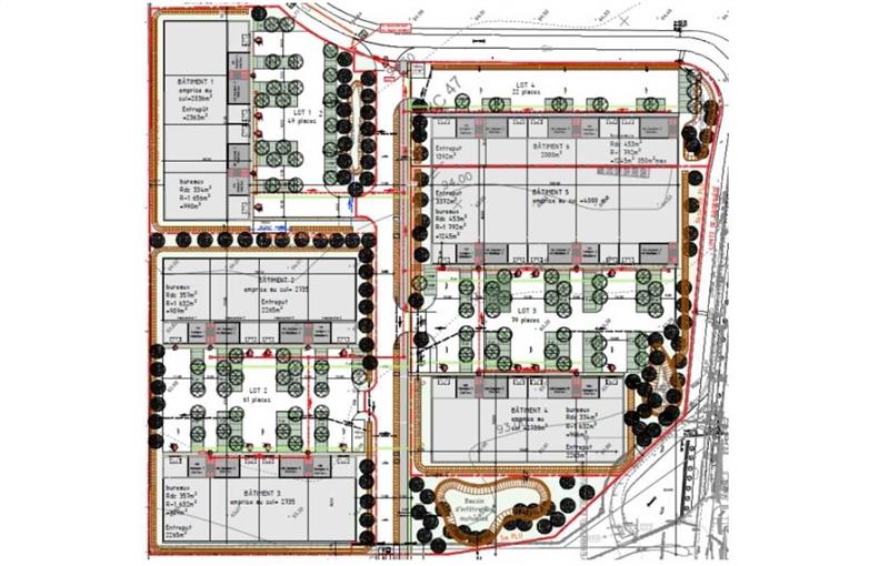 Location d'entrepôt de 6 500 m² à Brie-Comte-Robert - 77170 plan - 1