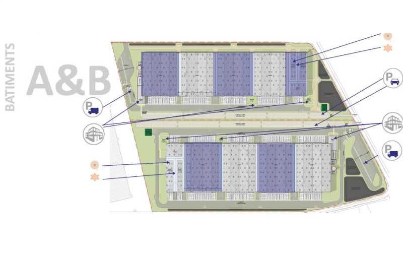 Location d'entrepôt de 134 131 m² à Bruyères-sur-Oise - 95820 plan - 1