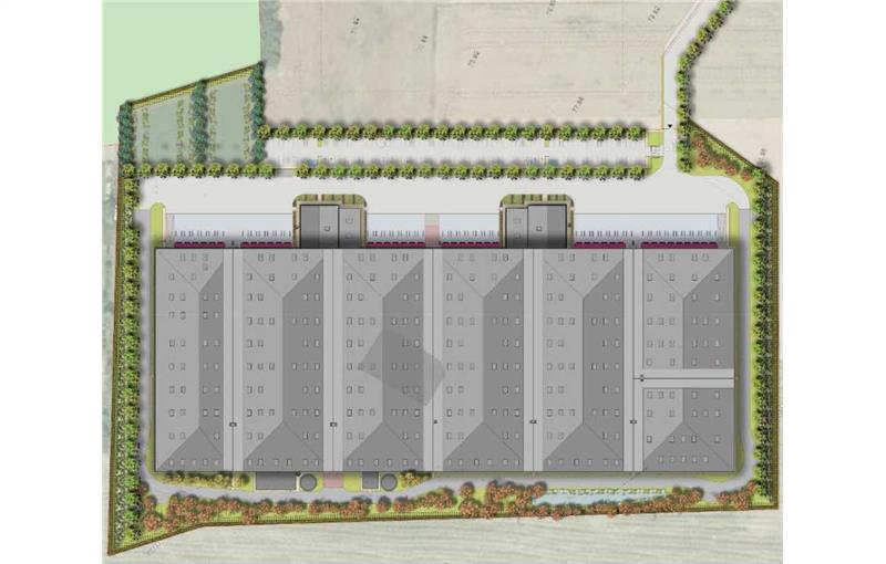 Location d'entrepôt de 24 000 m² à Bully-les-Mines - 62160 plan - 1