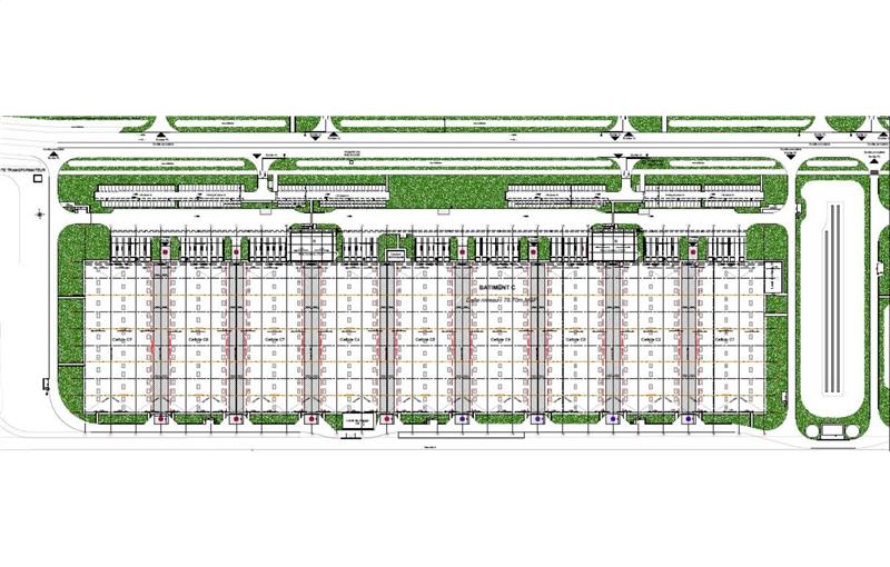 Location d'entrepôt de 43 113 m² à Cambrai - 59400 plan - 1