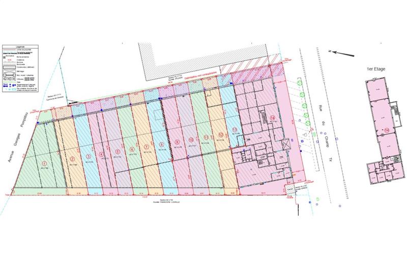 Location d'entrepôt de 293 m² à Cambrai - 59400 plan - 1