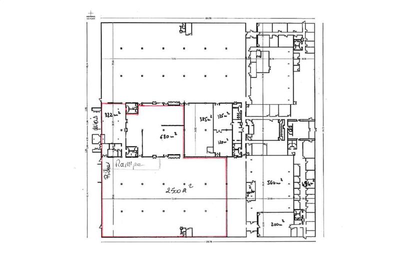 Location d'entrepôt de 3 500 m² à Canéjan - 33610 plan - 1