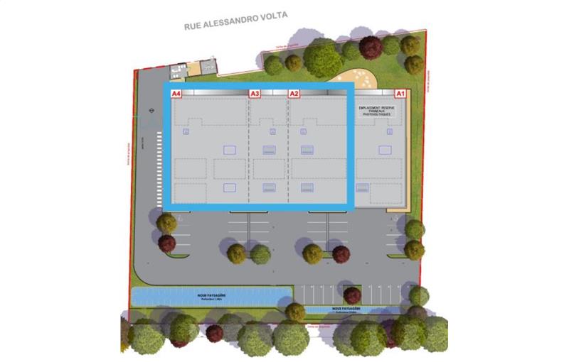 Location d'entrepôt de 2 016 m² à Carquefou - 44470 plan - 1