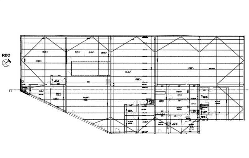 Location d'entrepôt de 990 m² à Cenon - 33150 plan - 1