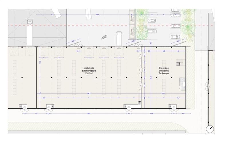 Location d'entrepôt de 4 855 m² à Cestas - 33610 plan - 1