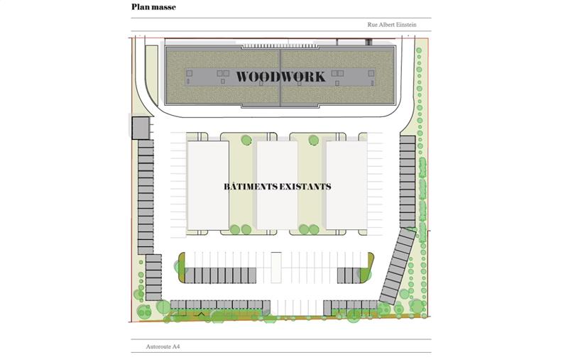 Location d'entrepôt de 2 362 m² à Champs-sur-Marne - 77420 plan - 1