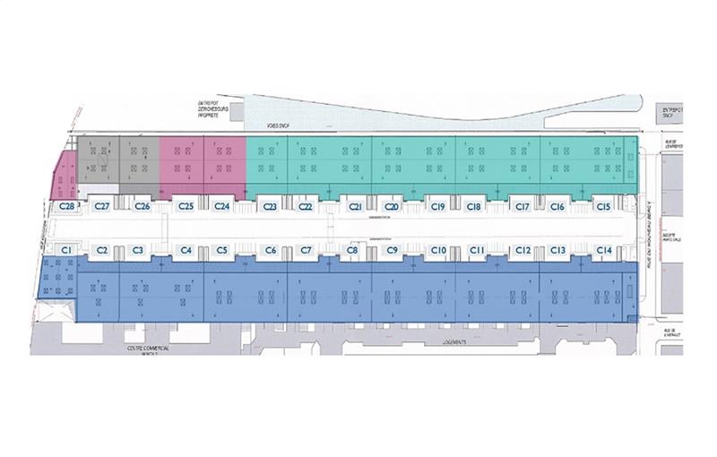 Location d'entrepôt de 14 611 m² à Charenton-le-Pont - 94220 plan - 1